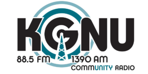 LOGO KGNU PUBLIC RADIO